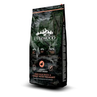 Riverwood Adult Large Ankka, kalkkuna ja fasaani, 2 kg