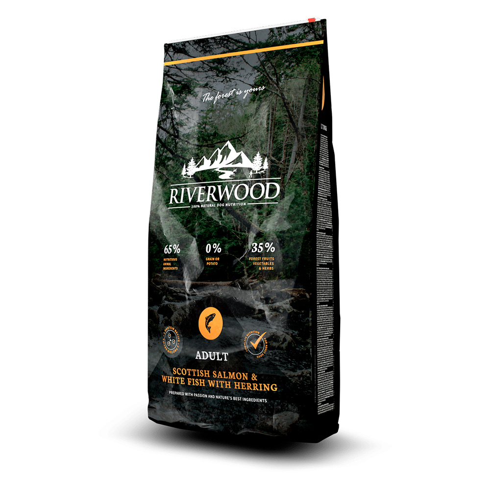 Riverwood Adult Skotlantilainen lohi, vaalea kala ja silli 2kg