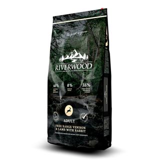 Riverwood Adult Peura, lammas ja kani, 12 kg