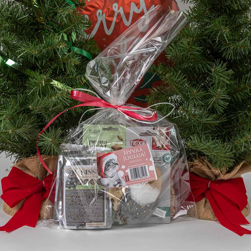 Joulupaketti kissalle