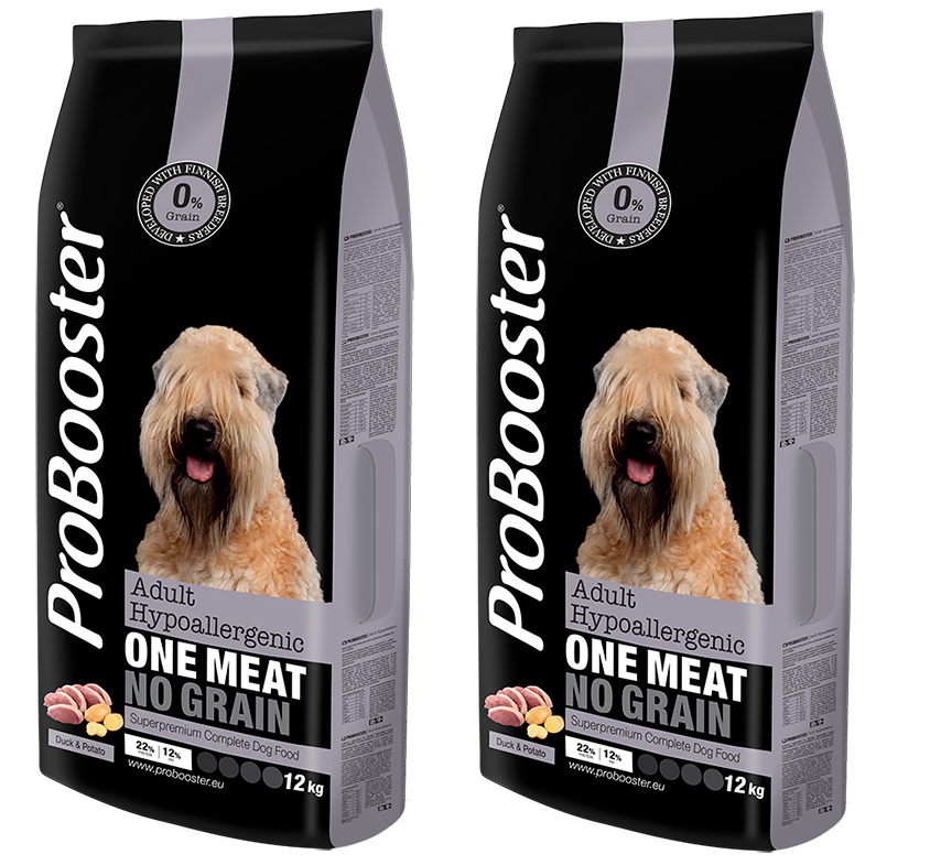 2 x 12 kg KASVATTAJILLE, ProBooster Adult Hypoallergenic