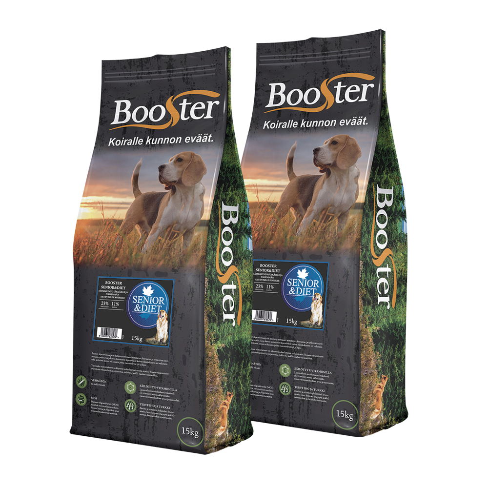 Booster Senior & Diet 2 x 15 kg