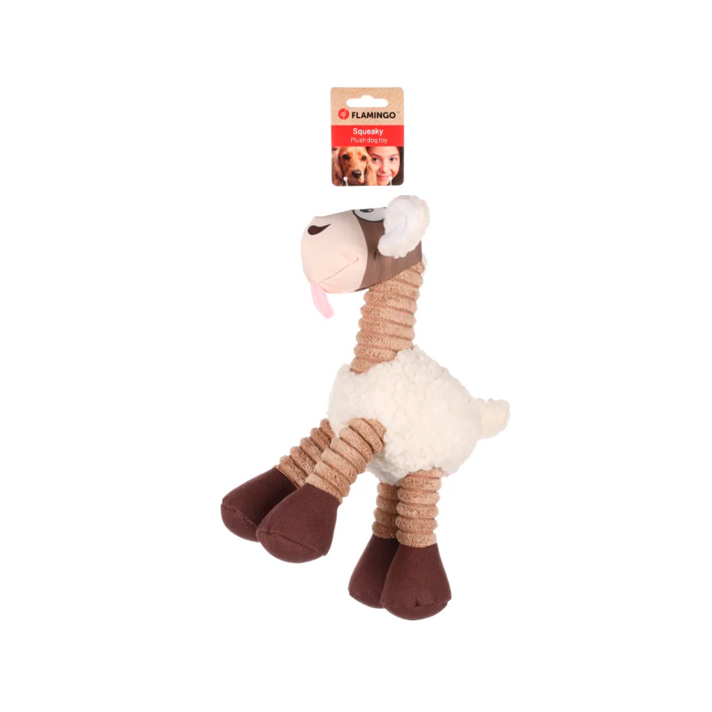 Flamingo, Koiran pehmolelu, Shappo Lammas, 32 cm