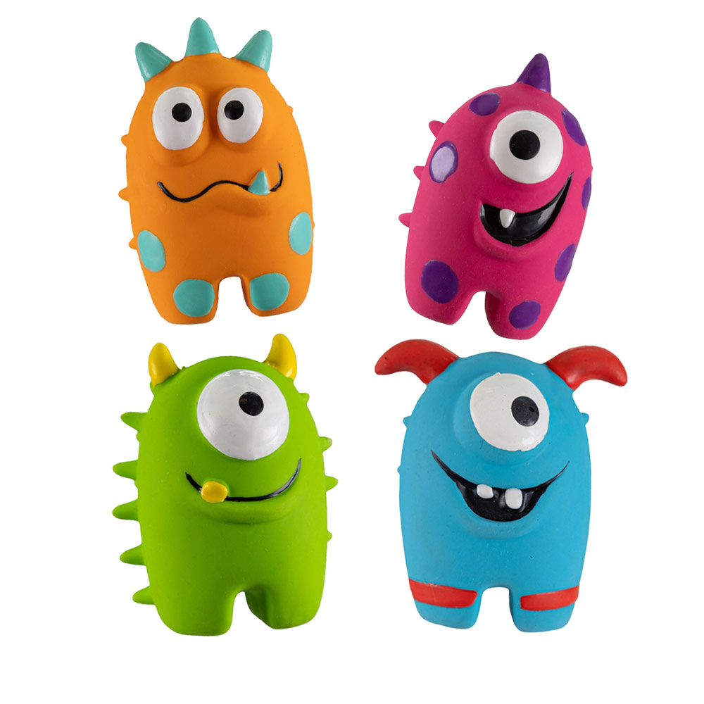 Flamingo Bibber lateksimonsteri 9,5 cm