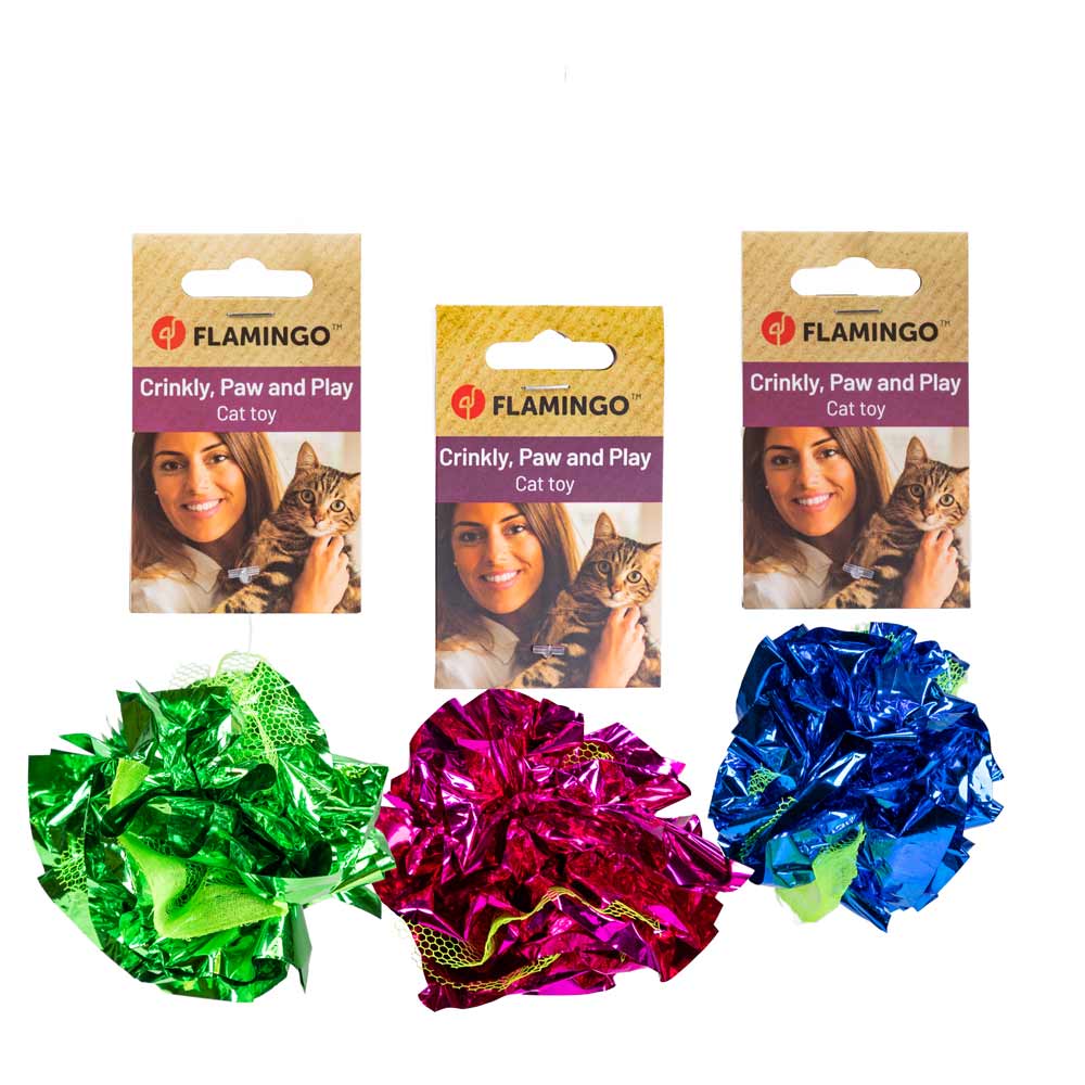 Flamingo Krispo rapinapallo kissalle