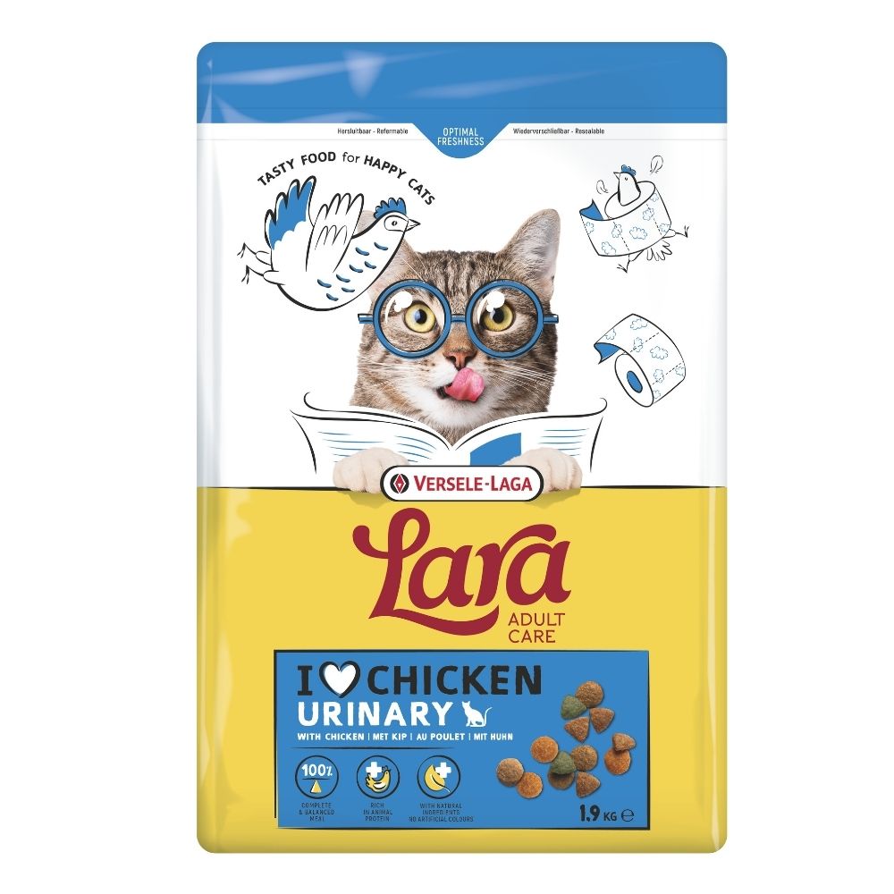 Lara Adult Urinary Care, täysravinto virtsateiden hyvinvointiin aikuisille kissoille 1,9 kg