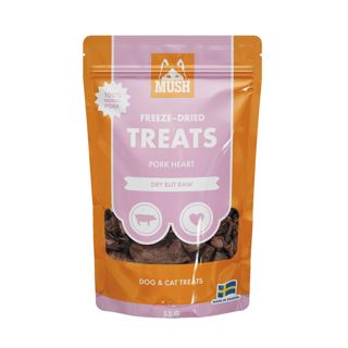 MUSH Treats Possunsydän, pakastekuivattu 50g