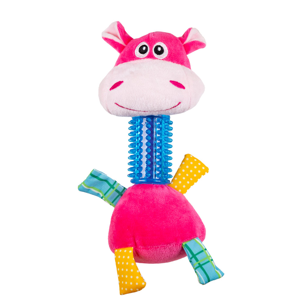 Pawise Lelu koiranpennulle, pitkäkaulainen virtahepo, 26 cm