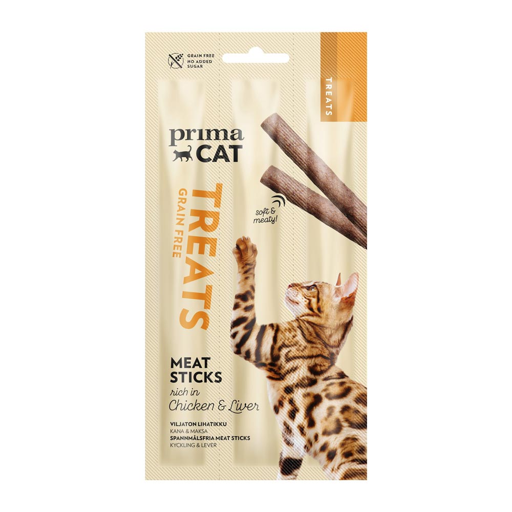 PrimaCat Meat Stick kana-maksa 15g