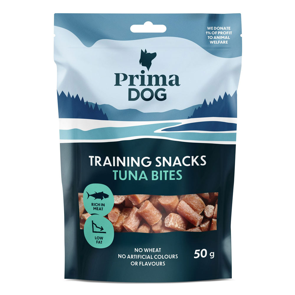 PrimaDog Training snacks  Tonnikalapala, 50 g