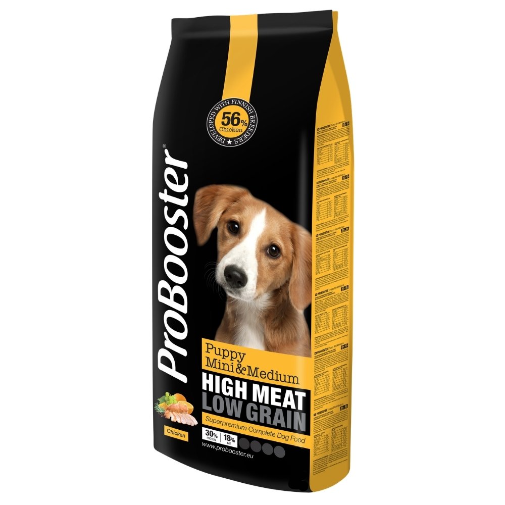 ProBooster Puppy  Mini & Medium Chicken - Valitse koko