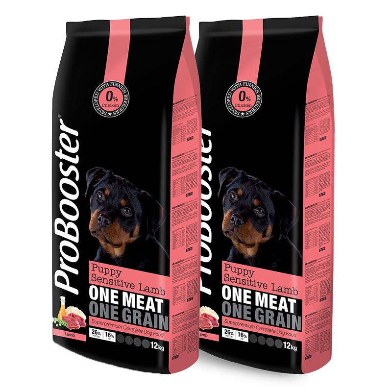 ProBooster Puppy Sensitive Lamb 2 x 12 kg