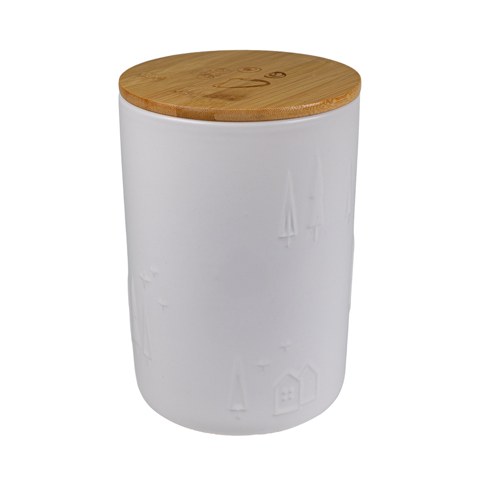 Trixie Keraaminen välipalapurkki, 13 x 19 cm, valkoinen