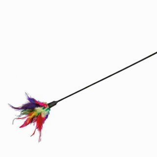 Trixie kissanhuisku höyhenillä 50 cm