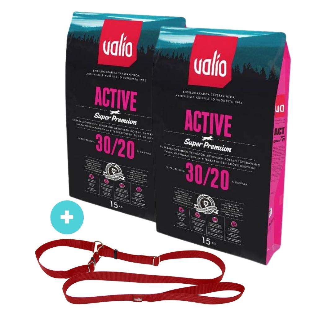 2 x 15 kg Valio Active 30/20 + yhdistelmätalutin