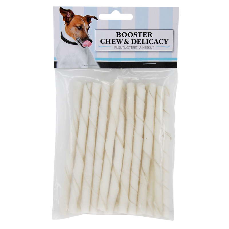 Booster Chew & Delicacy  Kevytkierretikku 12 cm 15 kpl