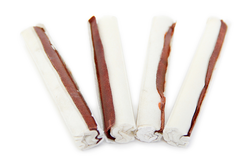 Booster Chew & Delicacy  Naudanmakuinen pururulla, 4kpl