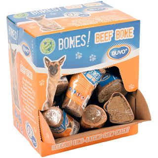 Duvo+ Bones! Savustettu  naudanluu lihatäytteellä
