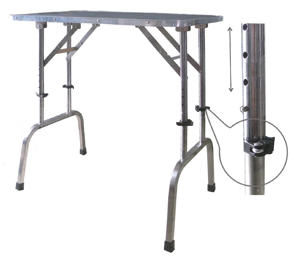 NBF säädettävä trimmauspöytä - Eri kokoja