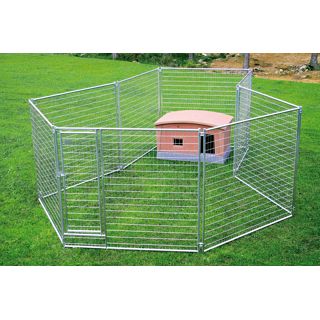 Jämpti Pro MEDI, kuumasinkitty koiratarha (korkeus 175 cm)