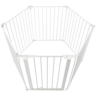 Top Safe 2-in-1 Lemmikkiportti  / pentukehä, valkoinen