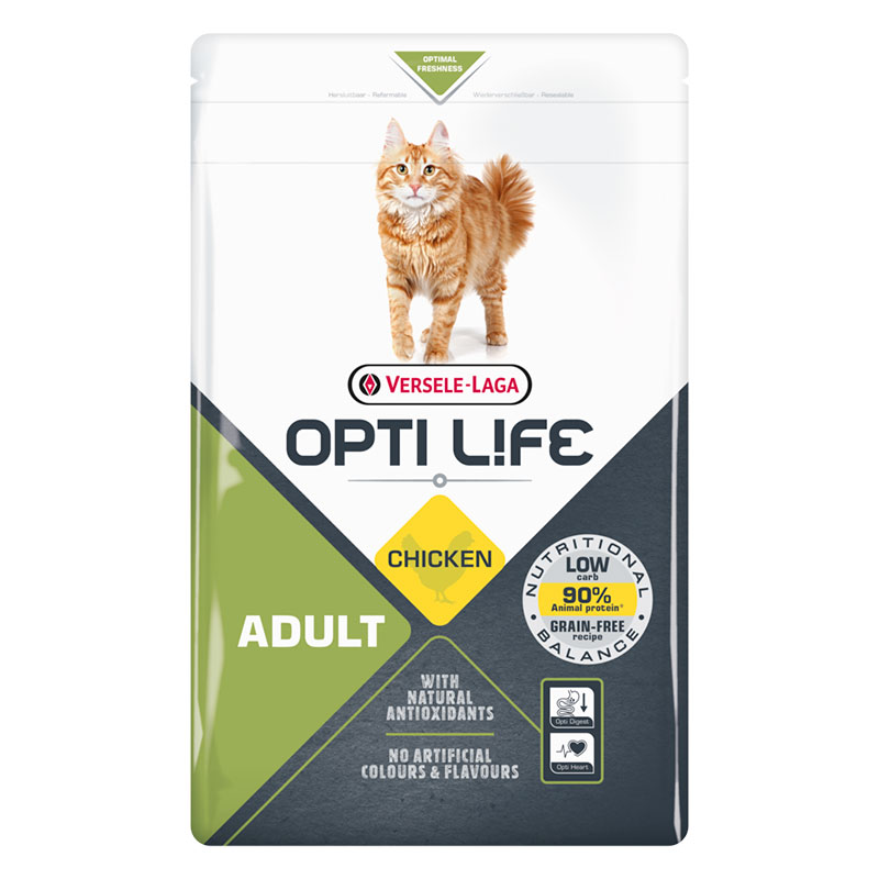 Opti Life Cat Adult Viljaton Kana, 2,5kg