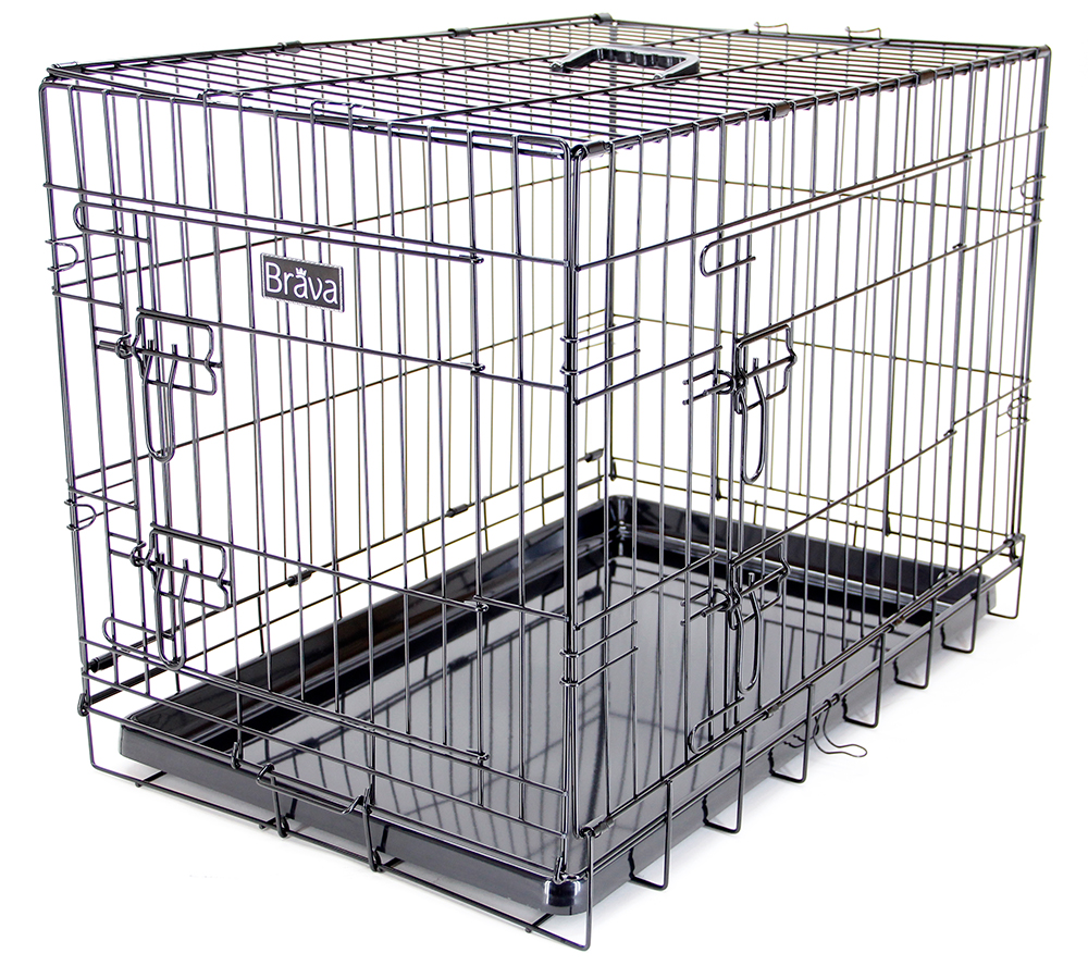 Brava Metallihäkki, musta - Eri kokoja