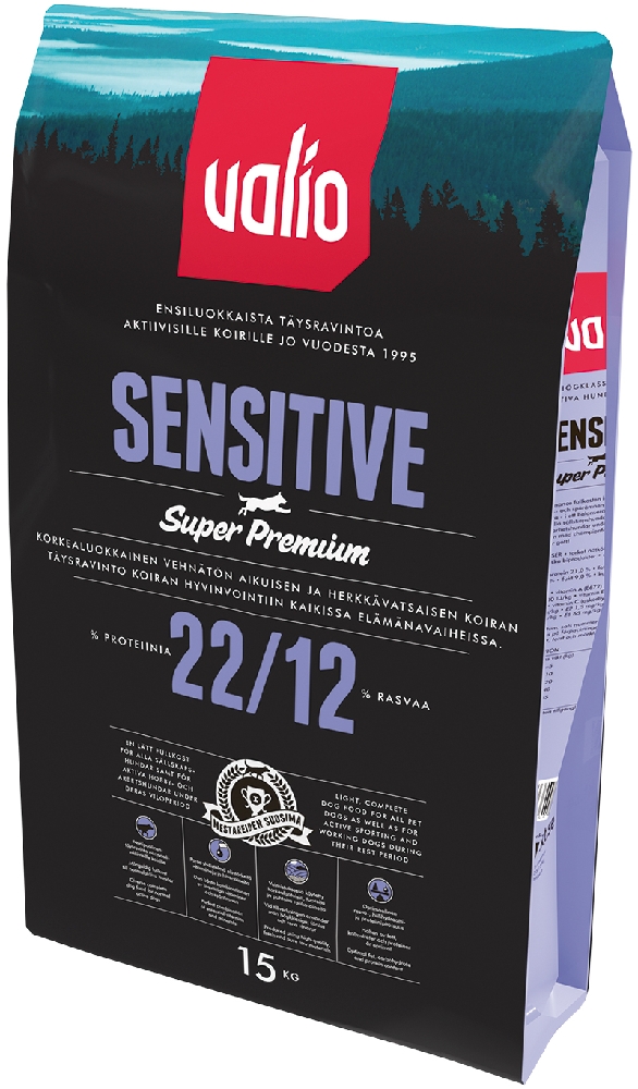 15kg VALIO Premium Sensitive  22/12