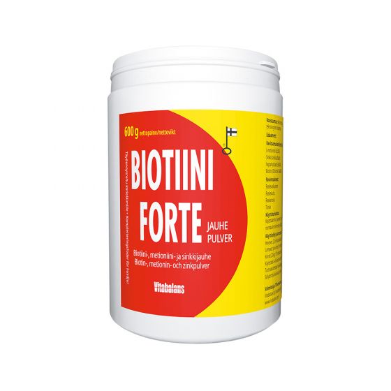 Biotiini Forte -jauhe, 600 g 