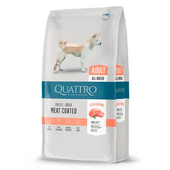 Quattro Dog Adult Salmon All Breed