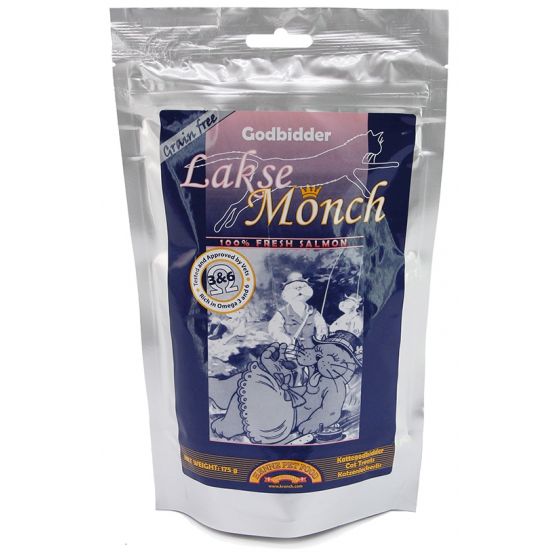 Lakse Monch Cat, lohimakupala  kissalle, 175 g