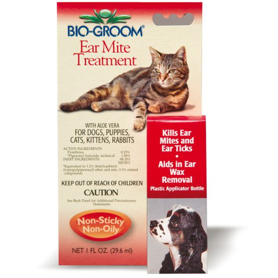 Bio-Groom Ear Mite Treatment  Korvapunkkeihin, 30 ml