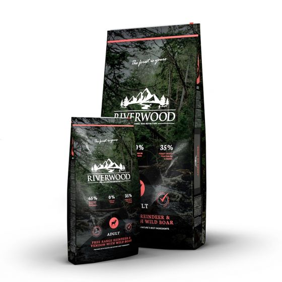 Riverwood Adult Poro , peura ja villisika, 12 kg