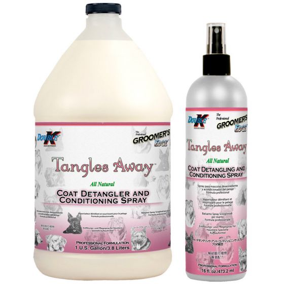 Groomer's Edge Selvityssuihke Tangles Away Spray- Eri kokoja