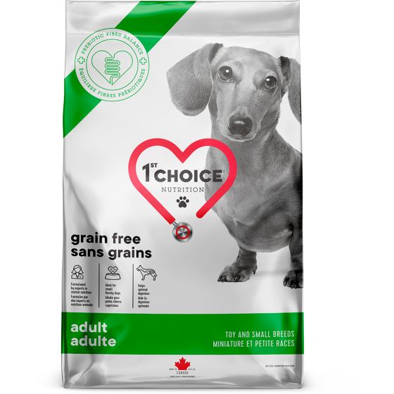 5 kg 1st Choice Grain Free  Adult Toy & Small