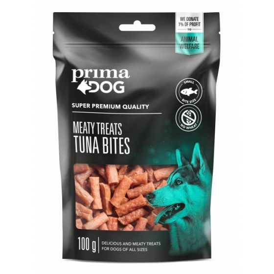 PrimaDog Tonnikalapala, 100 g  