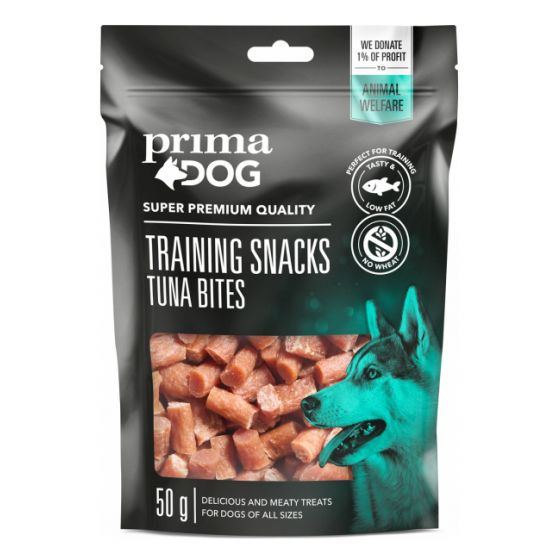 PrimaDog Training snacks  Tonnikalapala, 50 g