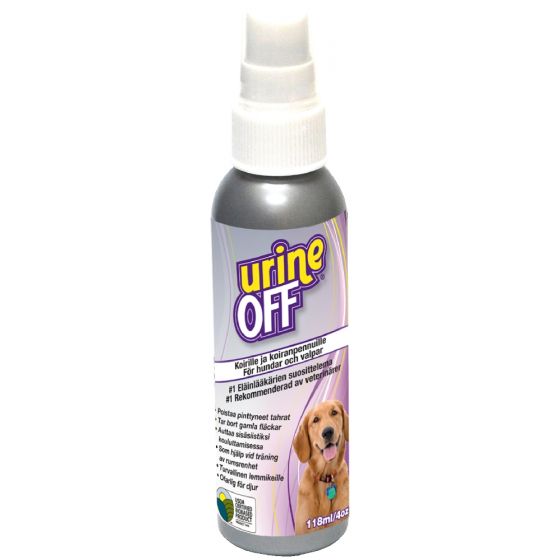 Urine Off Dog & Puppy -puhdistussuihke, 118 ml