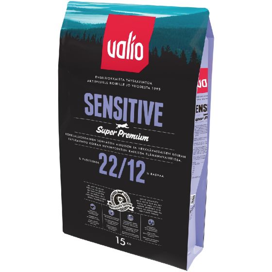 15kg VALIO Premium Sensitive  22/12