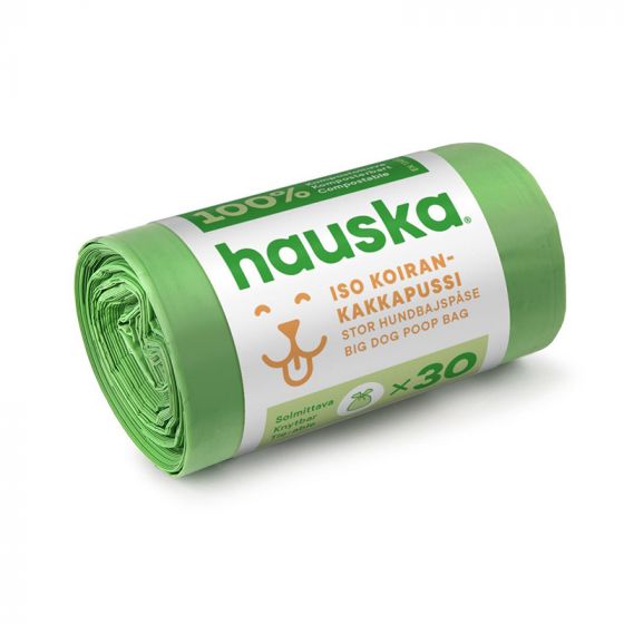 Hauska Koirankakkapussi,  iso, sangallinen