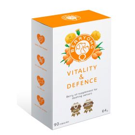 BerryOMG Vitality & Defence,  senioreille, 90 kapselia