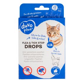 Duvo+ Flea & Tick Stop  Paikallisvaleluliuos kissalle