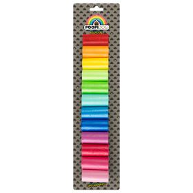 Duvo+ Rainbow Kestävät  kakkapussit 12 rll, 32 x 19cm