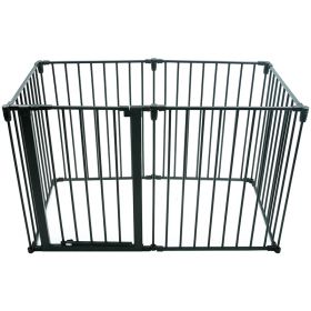 Top Safe 2-in-1 Lemmikkiportti / pentukehä, valkoinen
