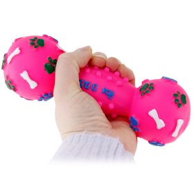 Boogie Koiran Vinyylilelu  mini-käsipaino kuviolla, 18cm