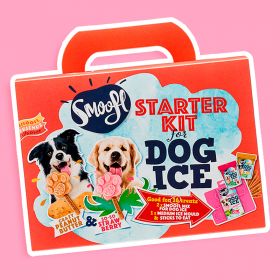 Smoofl Dog Ice Koiran jäätelö,  aloitussetti, M