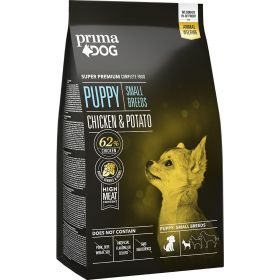 PrimaDog Puppy Small Breeds Kana-peruna 2 kg