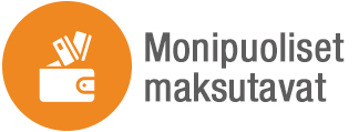 Monipuoliset maksutavat