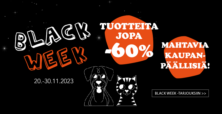 Black Friday -tarjoukset jopa -60%