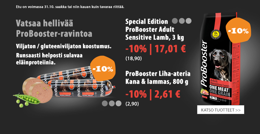 ProBooster-tarjouksia -10%